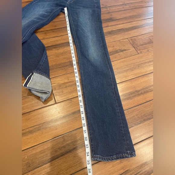 J. Crew Selvedge Matchstick Jeans in Indigo size 26X35 - Picture 4 of 12